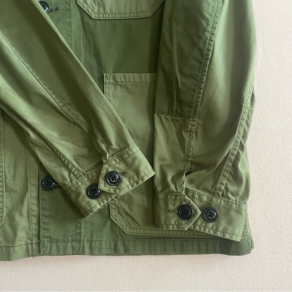 Todd Snyder NEW Men’s Patched French Chore Coat Surplus Olive In L - Picture 9 of 15